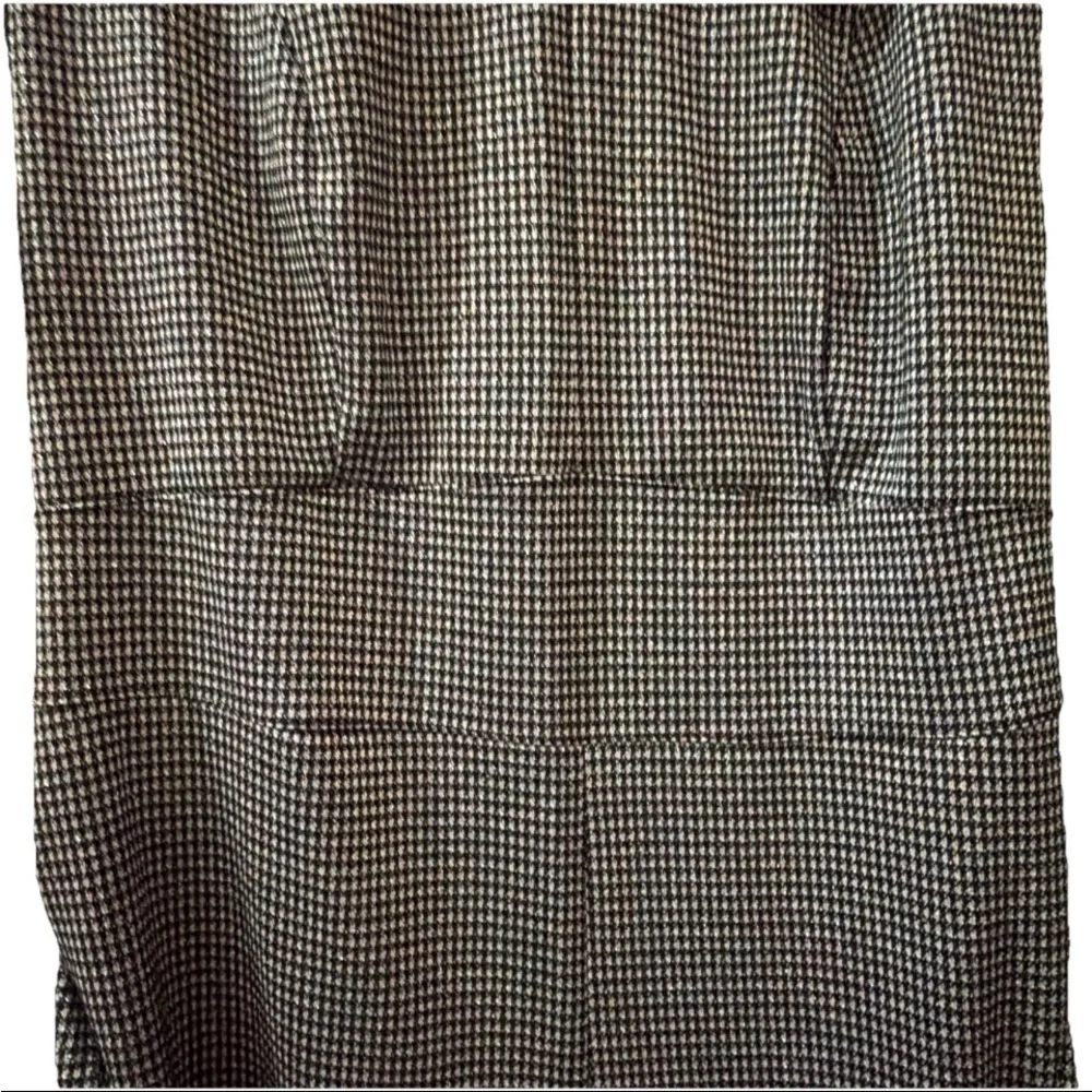 Lane Bryant Black and Shimmery Silver Dressy Holiday Jumpsuit wide legs - Picture 6 of 10